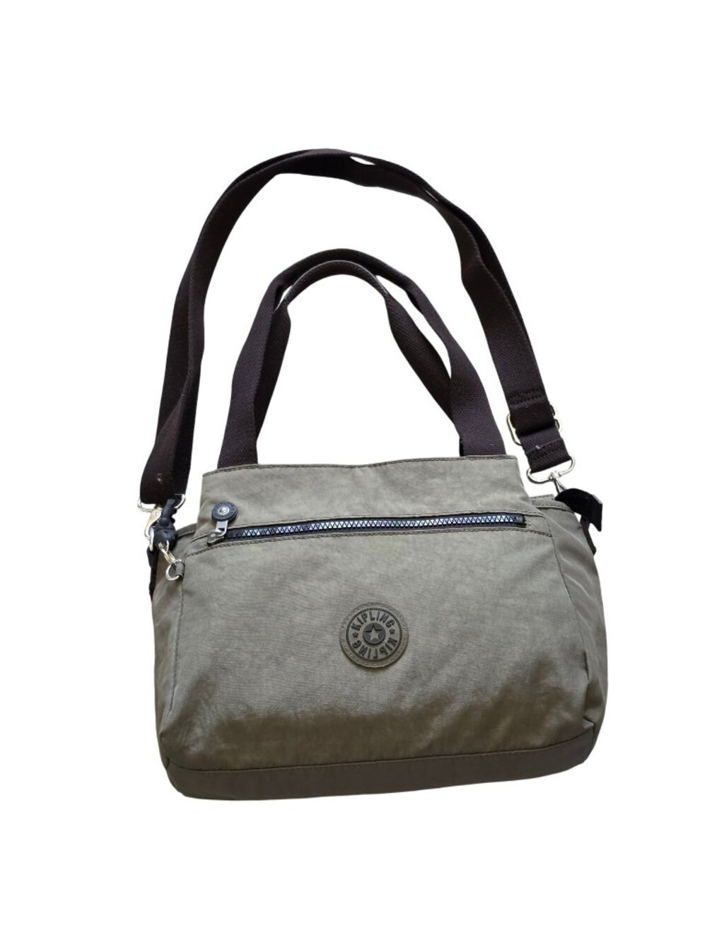 Kipling Women's Handle Arto Crossbody Green Moss Shoulder Bag